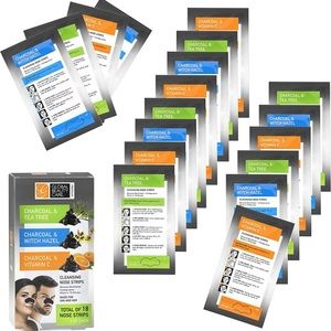🔥5/$25🔥Global Beauty Care Cleansing Nose Strip Variety Box